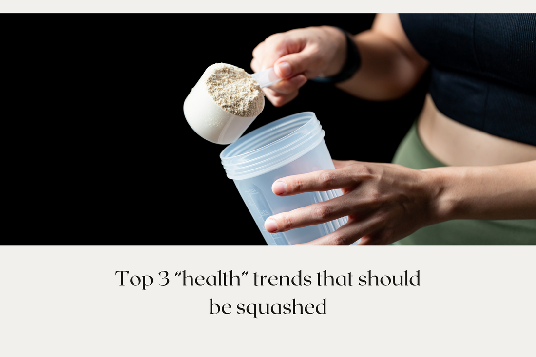 Top 3 “health” trends that should be squashed